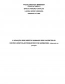 A VIOLAÇÃO DOS DIREITOS HUMANOS DOS PACIENTES NO CENTRO HOSPITALAR PSIQUIÁTRICO DE BARBACENA
