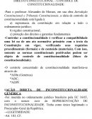 Controle de constitucionalidade