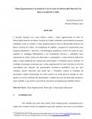 Clima Organizacional: Um Estudo De Caso No Setor De Microcrédito Rural De Um Banco Varejista De Crédito