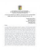 AVALIAÇÃO DA PERCEPÇÃO AMBIENTAL DOS ESTUDANTES UNIVERSITÁRIOS SOBRE O DESCARTE DE LIXO NO MUNICÍPIO DE SÃO LUÍS – MA.