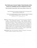 Boas Práticas para Gerenciar Equipes Virtuais Baseado em Boas Práticas já Consolidadas nas fases de Requisitos do Projeto