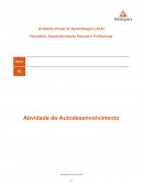 AVA autodesenvolvimento DPP