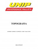 Relatório sobre atividades desempenhadas em Aula Prática de Topografia