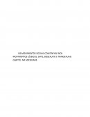 OS MOVIMENTOS SOCIAIS COM ÊNFASE NOS MOVIMENTOS LÉSBICAS, GAYS, BISSEXUAIS E TRANSEXUAIS (LGBT’S) NA SOCIEDADE.