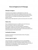 Plano de Negócios da H.R Massage.