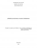 DEPRESSÃO NA ADOLECENCIA: AS CAUSAS E CONSEQUENCIAS