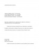 PROCESSO ADMINISTRATIVO: ORGANIZAÇÃO, DIREÇÃO, CONTROLE E ADMINISTRAÇÃO DA AÇÃO EMPRESARIAL