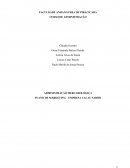 ADMINISTRAÇÃO MERCADOLÓGICA PLANO DE MARKETING – EMPRESA CACAU SABOR