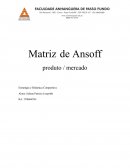 Matriz de ansoff