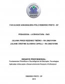 Fundamentos Filosóficos e Sociológicos da Educação, Tecnologias Aplicadas à Educação e Desenvolvimento Pessoal e Profissional