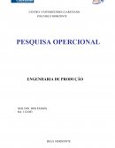 Pesquisa operacional