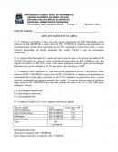 Administração financeira/exercicio