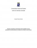 Pesquisa comparativa: Conhecimento sobre qualidade vocal de professores de escolas públicas e privadas