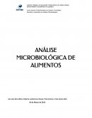 ANÁLISE MICROBIOLÓGICA DE ALIMENTOS