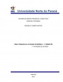 CONTABILIDADE AVANÇADA, PROPONDO A CRIAÇÃO DE UMA EMPRESA