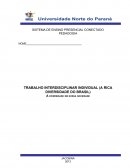 TRABALHO INTERDISCIPLINAR INDIVIDUAL (A RICA DIVERSIDADE DO BRASIL)