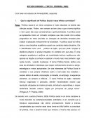 Qual o significado de Política Social e seus efeitos correlatos?