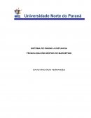 Porifolio individual Analise e Pesquisa de Mercado, Direito Empresarial e do Consumidor, Marketing de Vendas, Métodos Quantitativos