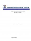 PROCESSOS GERENCIAIS ANÁLISE DE EMPRESTIMO