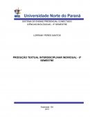 PRODUÇÃO TEXTUAL INTERDISCIPLINAR INDIVIDUAL