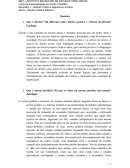 Seminário I - Que é Direito? Há diferença entre direito positivo e Ciência do Direito