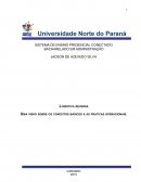 Uma Visão Sobre os Conceitos Básicos e as Praticas Operacionais