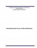 Responsabilidade Social no Meio Empresaria