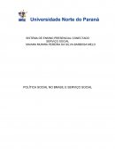 POLÍTICA SOCIAL NO BRASIL E SERVIÇO SOCIAL