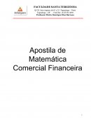 Apostila de Matemática Comercial e Financeira