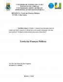 AS FINANÇAS PÚBLICA