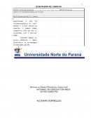 Portfólio Conhecimentos nas Áreas de Auditoria