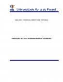 Análise e Desenvolvimento de Sistemas - Universidade Norte do Paraná