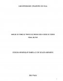 ANÁLISE DO CRIME DE TRÁFICO DE DROGAS SOB A ÉGIDE DO CÓDIGO PENAL MILITAR