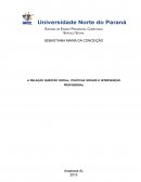 A Questão social, políticas sociais e intervenção profissional