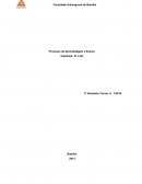 Processo de Aprendizagem e Ensino Capítulos 07 e 08