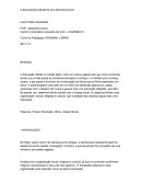 Paper Primeiro Semestre de Pedagogia