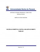 Violência doméstica contra a mulher no âmbito familiar