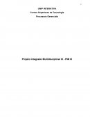 Processos Gerenciais Projeto Integrado Multidisciplinar III - PIM III