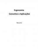 Ergonomia Conceitos e Aplicações