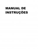Manual de instruções