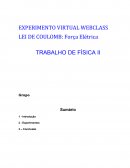 Like Unequal Charges - Cargas de mesmo sinal mas módulos diferentes