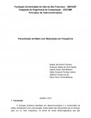 Transmissão de Rádio com Modulação em Frequência