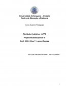 Atividade Avaliativa - ATPS Projeto Multidisciplinar III