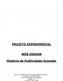 Web Design - História da Publicidade Granado