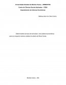 Determinantes da taxa de homicídios: Uma análise econométrica para as cinquenta maiores cidades do estado de Minas Gerais.