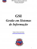 Gestão em Sistemas de Informação