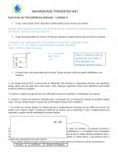 LISTA DE TERMODINÂMICA