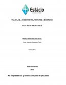 Trabalho de Gestão de Processos