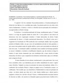 Resenha critica da visão Neoconstitucionalista e os novos rumos do Direito Constitucional em âmbito global e nacional