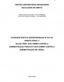 Crimes contra a administração pública